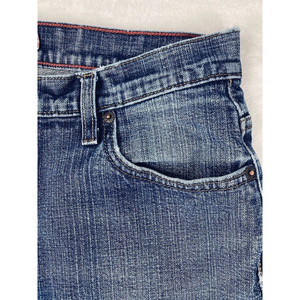 Levi's 550 Classic Relaxed Relaxed Boot Cut Womens Jeans Size 12S - Picture 5 of 16